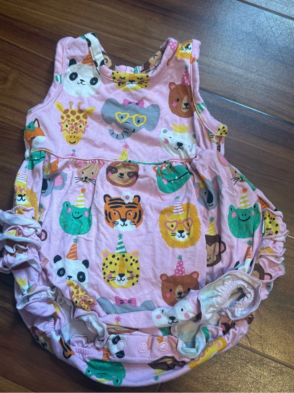 Little Sleepies bubble romper 3-6 months